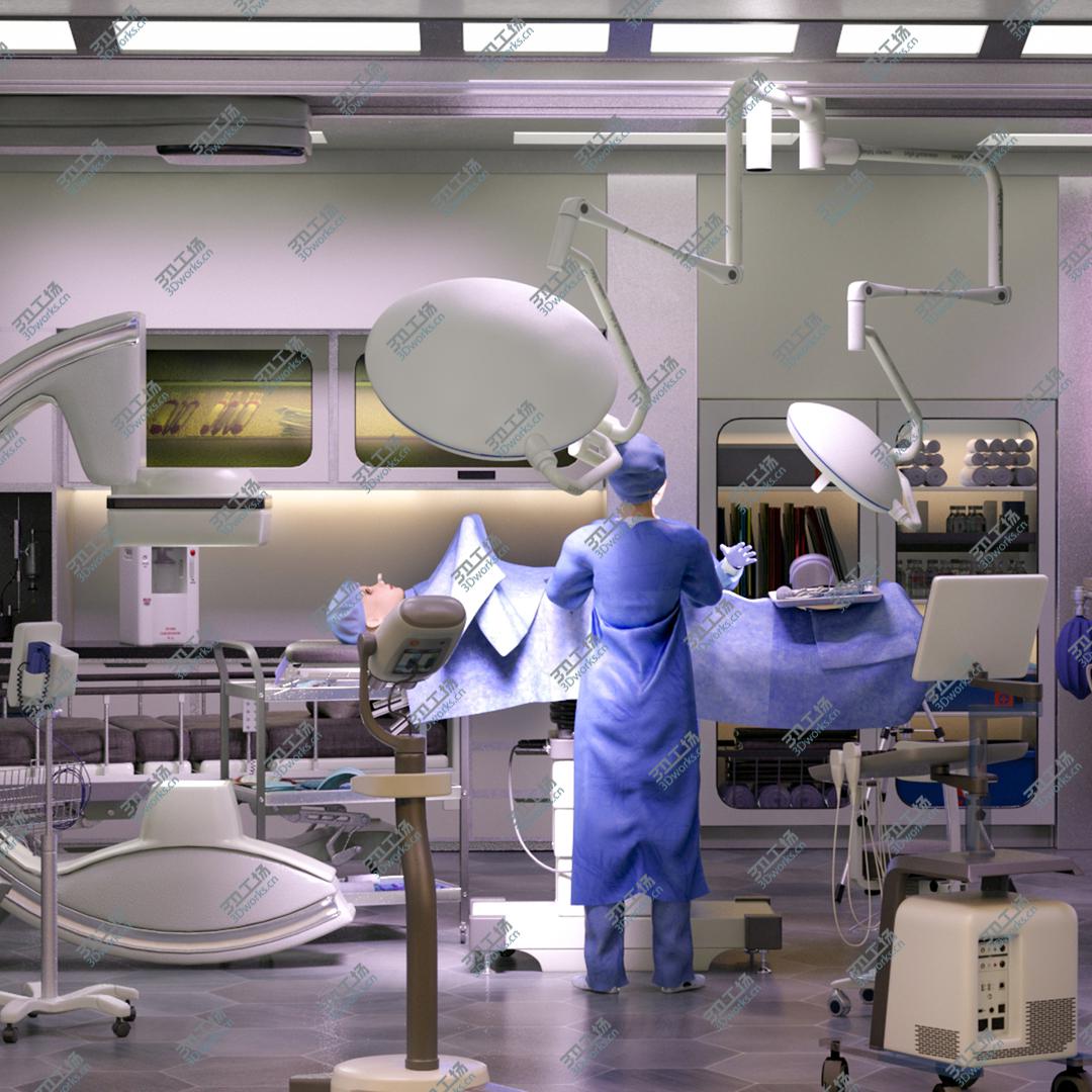 images/goods_img/2021040233/3D Surgery Room Pro Bright model/1.jpg